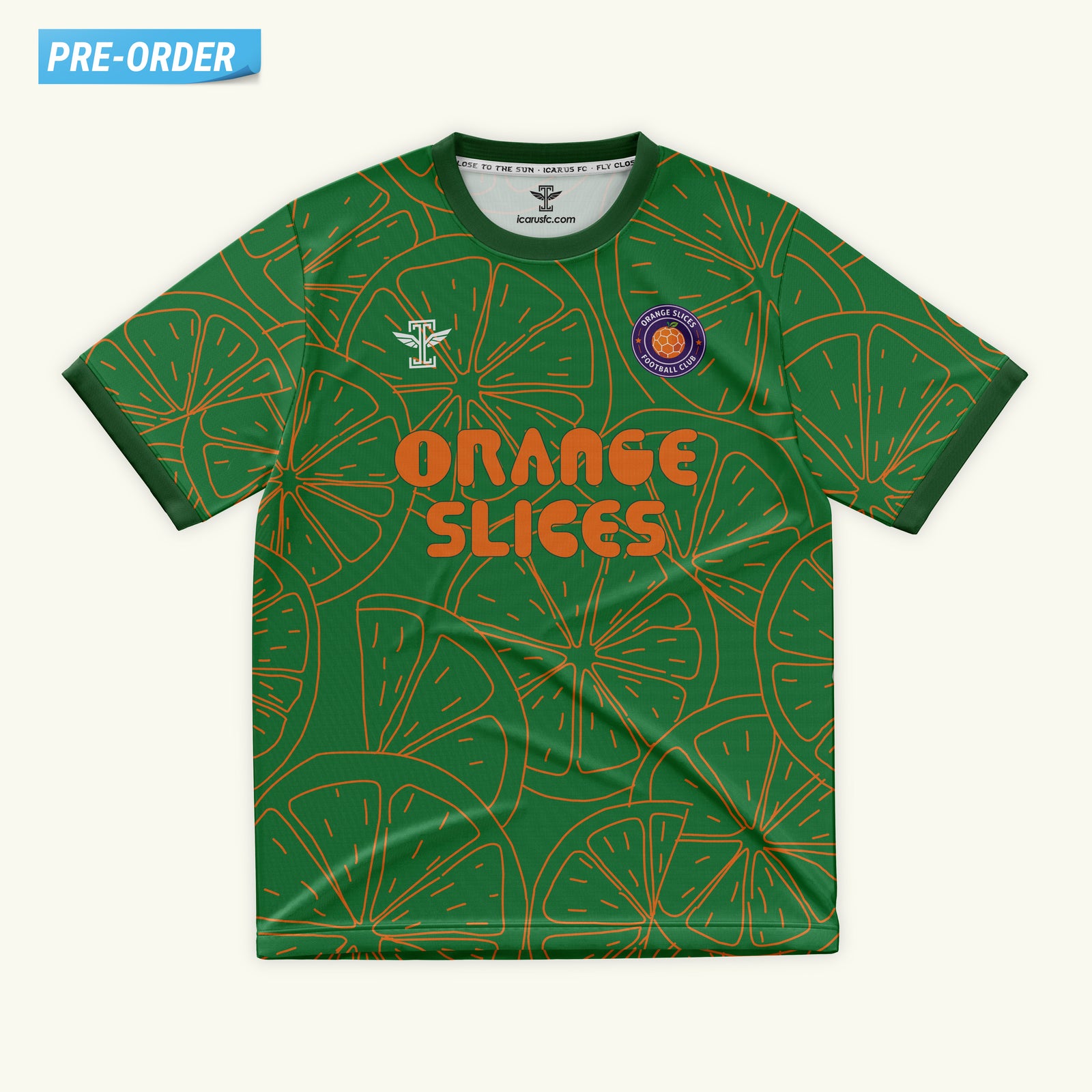 Orange Slices Green Jersey