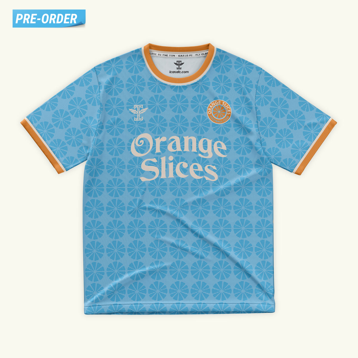 Orange Slices Blue Jersey