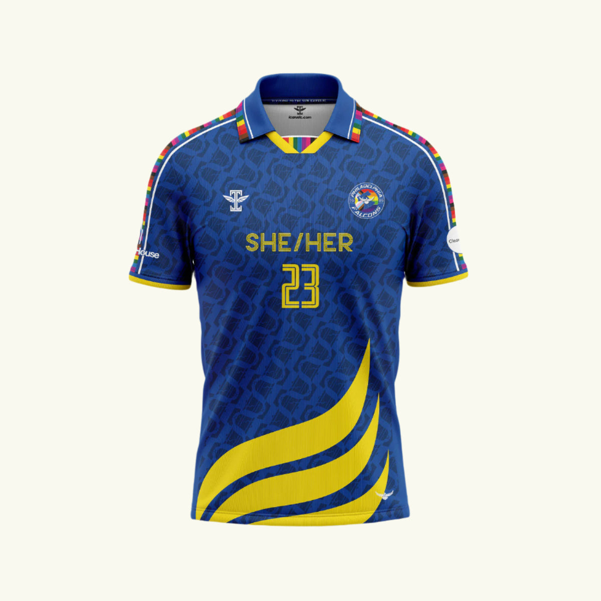 Philadelphia Falcons Blue Jersey (SHE/HER)