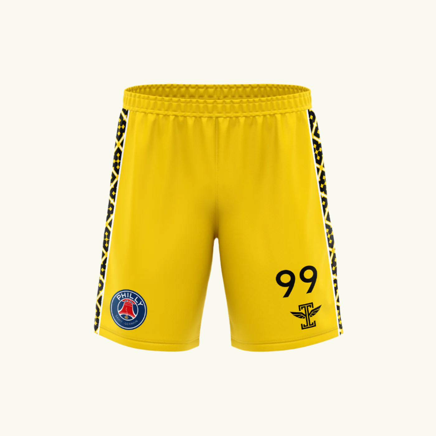 Philly Saint-Germain Yellow Shorts
