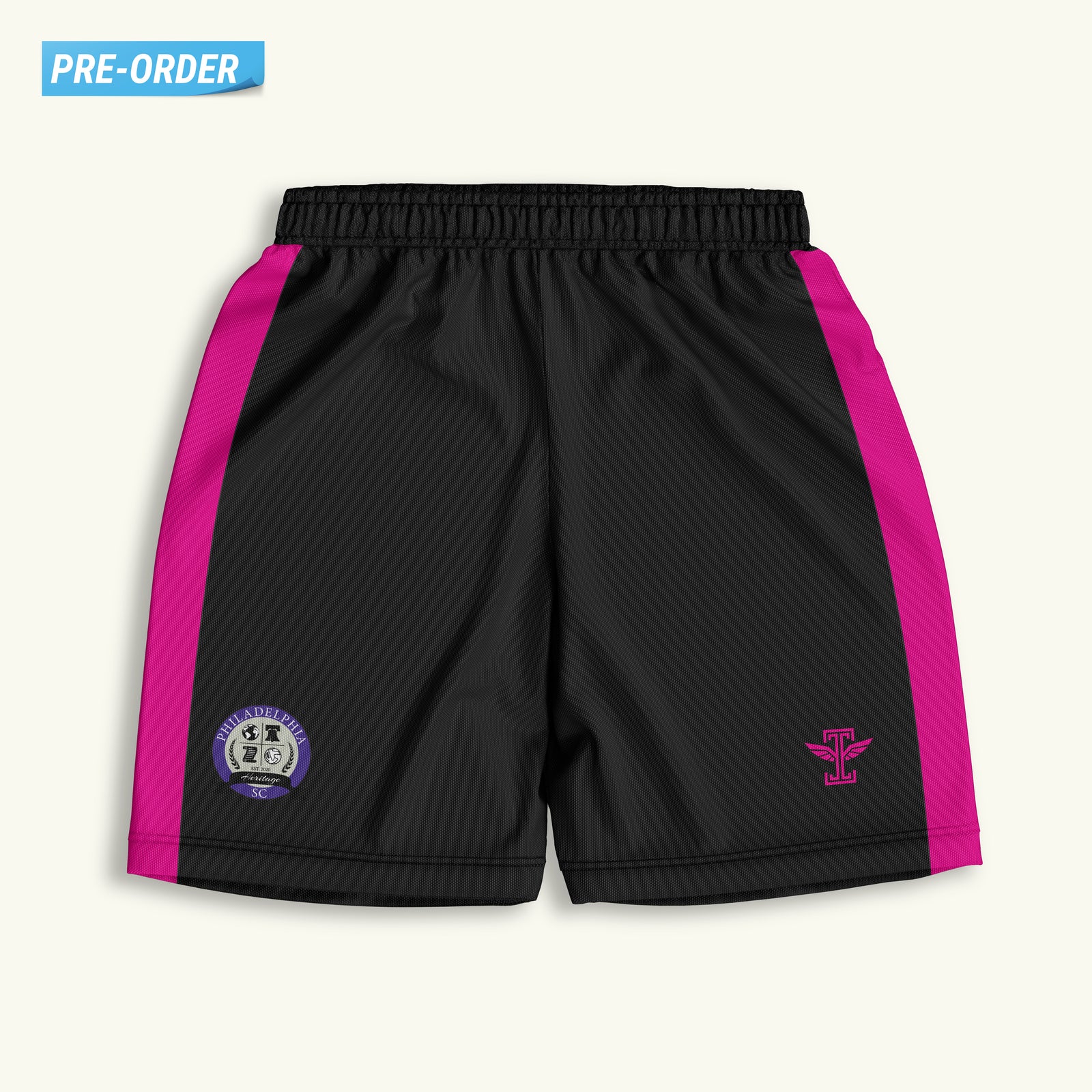 Philadelphia Heritage Black Shorts