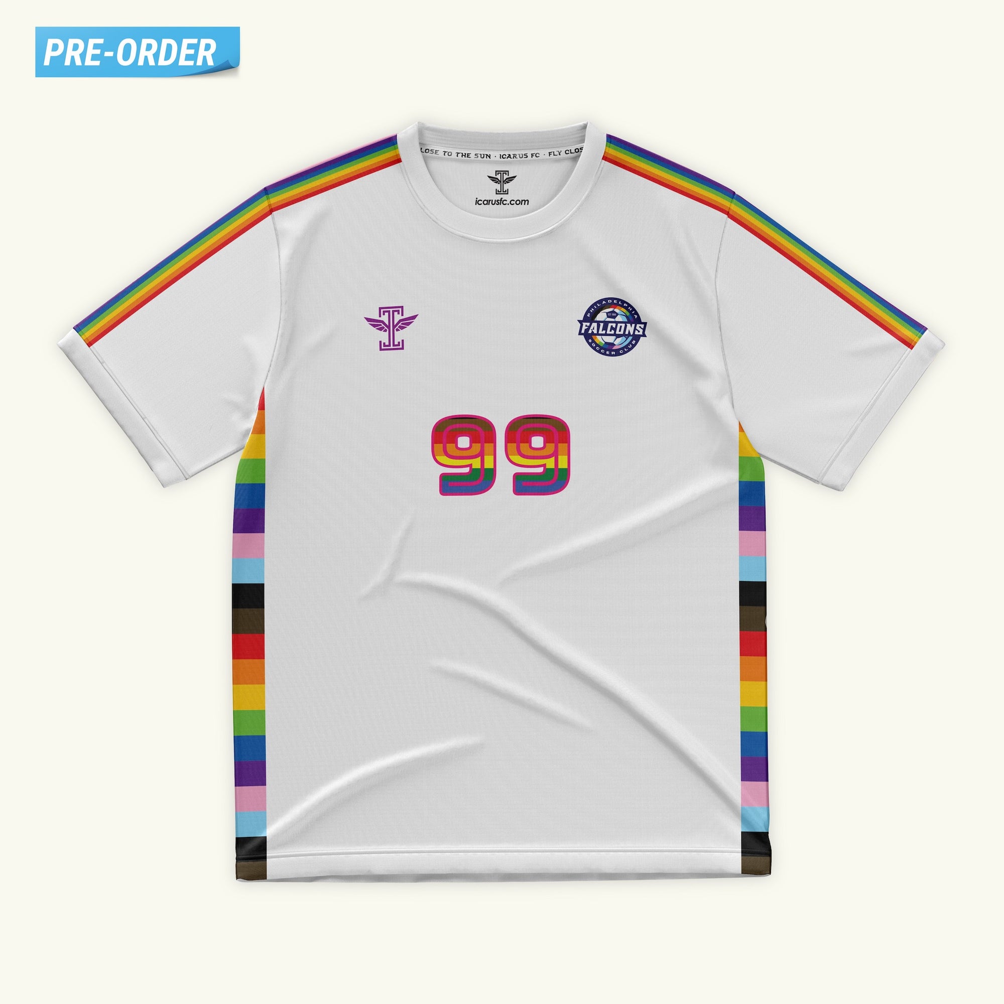 Philadelphia Falcons White Jersey