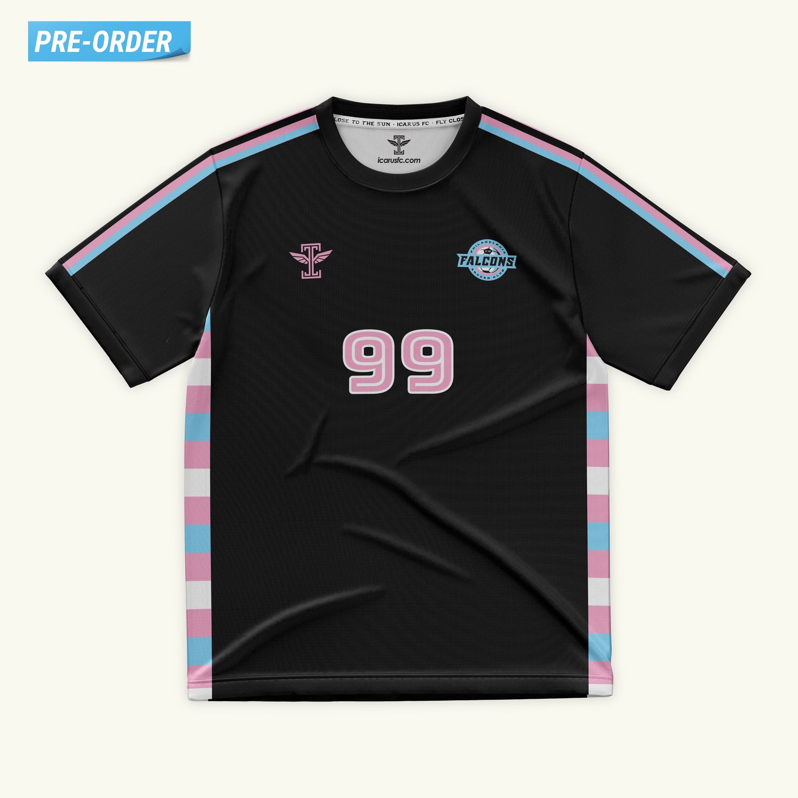 Philadelphia Falcons Black Jersey