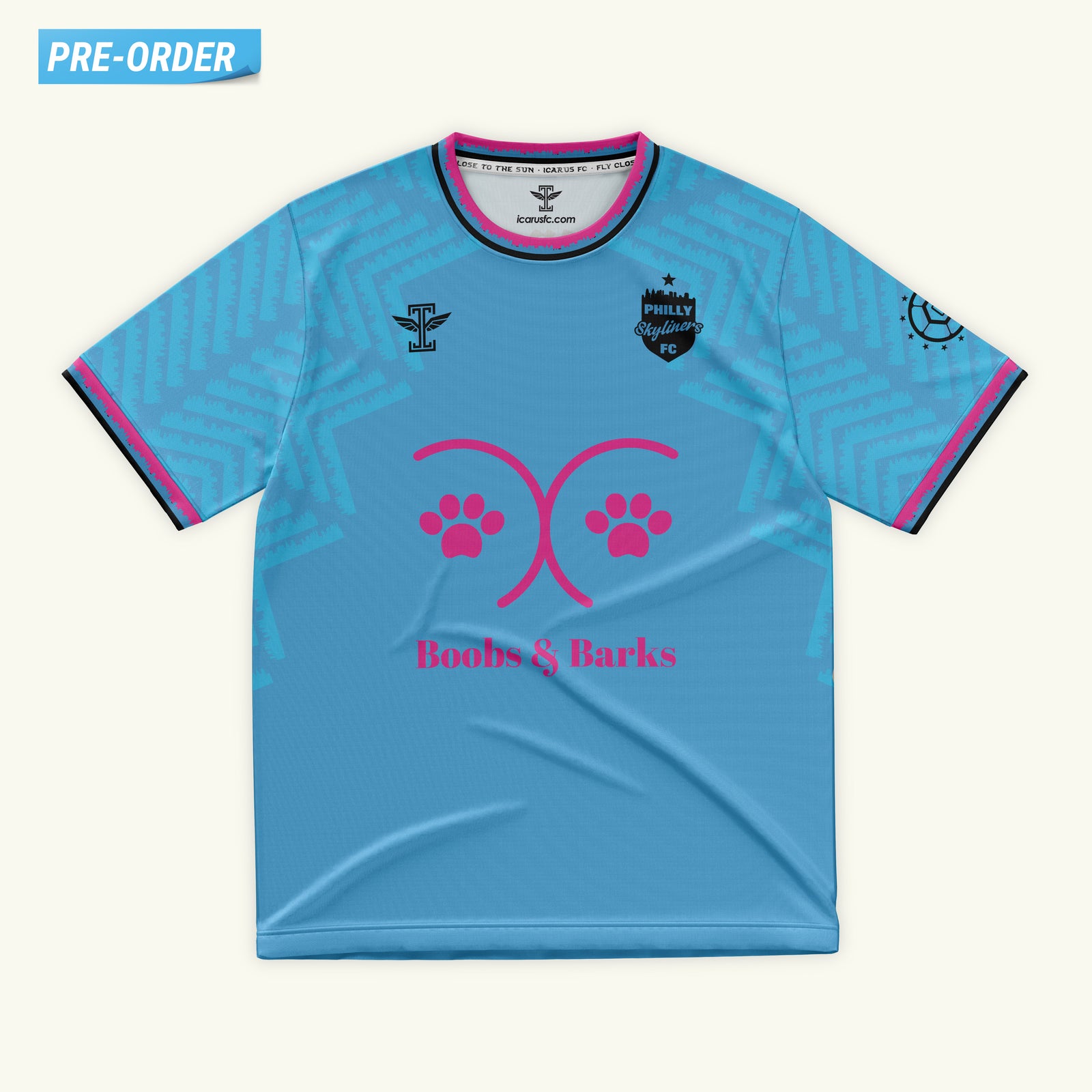 Philly Skyliners Light Blue Jersey