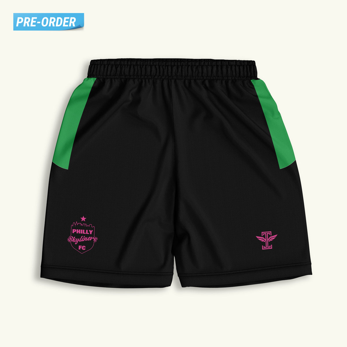 Philly Skyliners Black Shorts