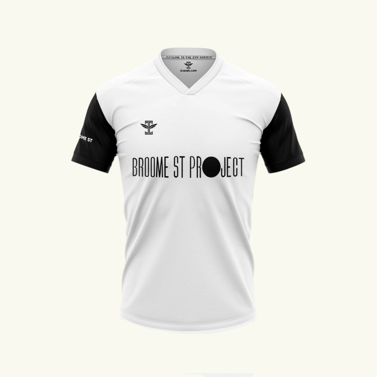 Pton NYC White & Black Jersey