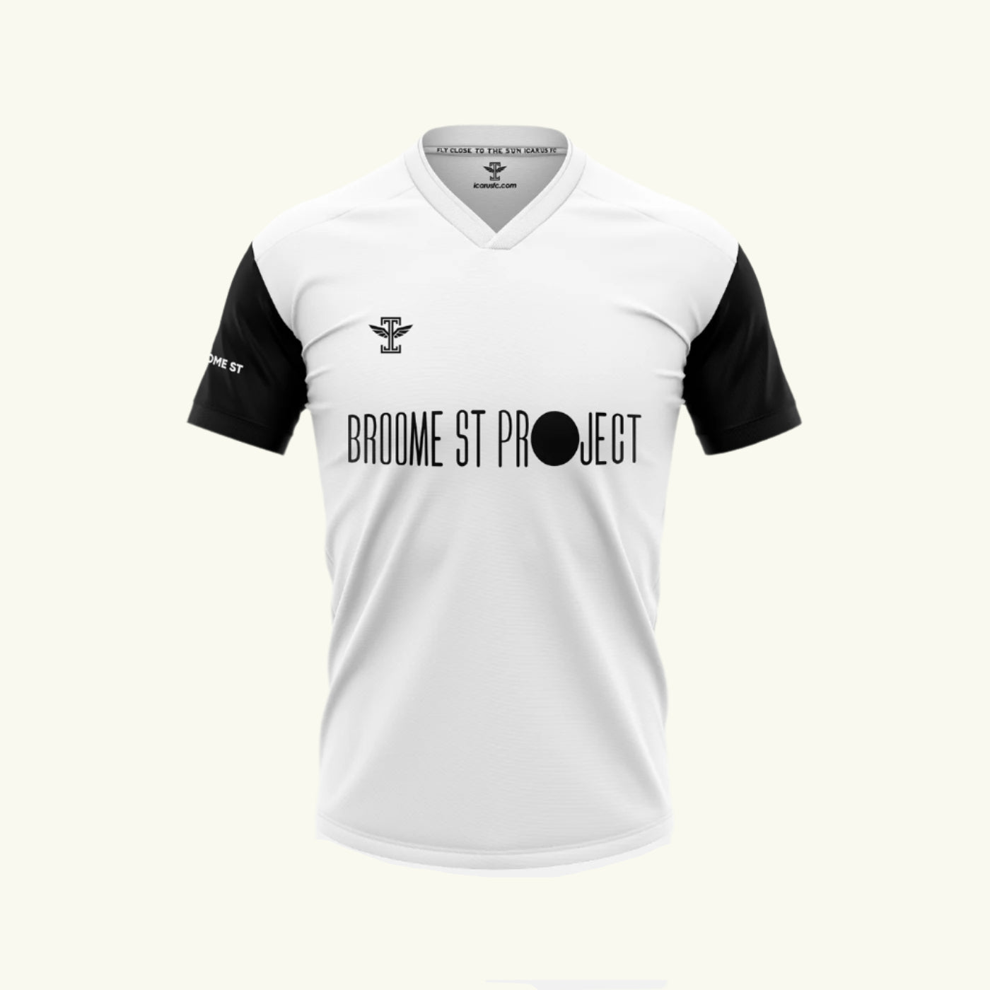 Pton NYC White & Black Jersey