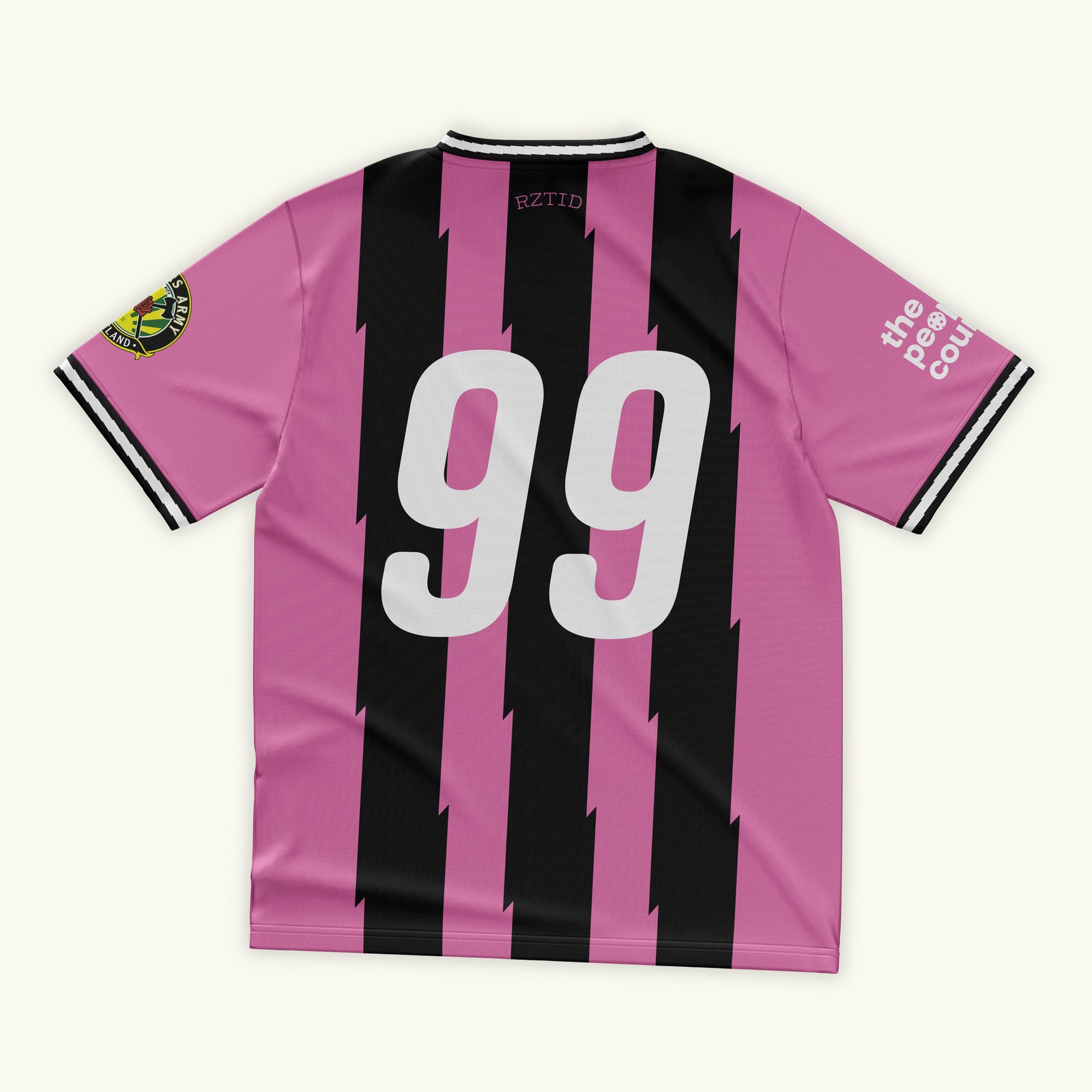 Row Z Pink Striped Jersey