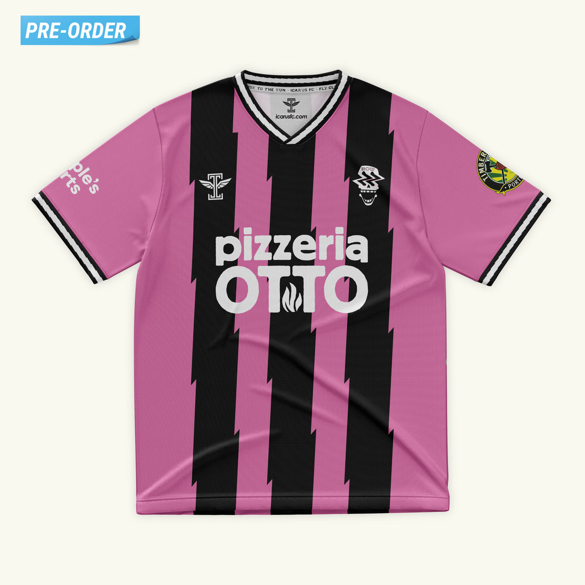 Row Z Pink Striped Jersey