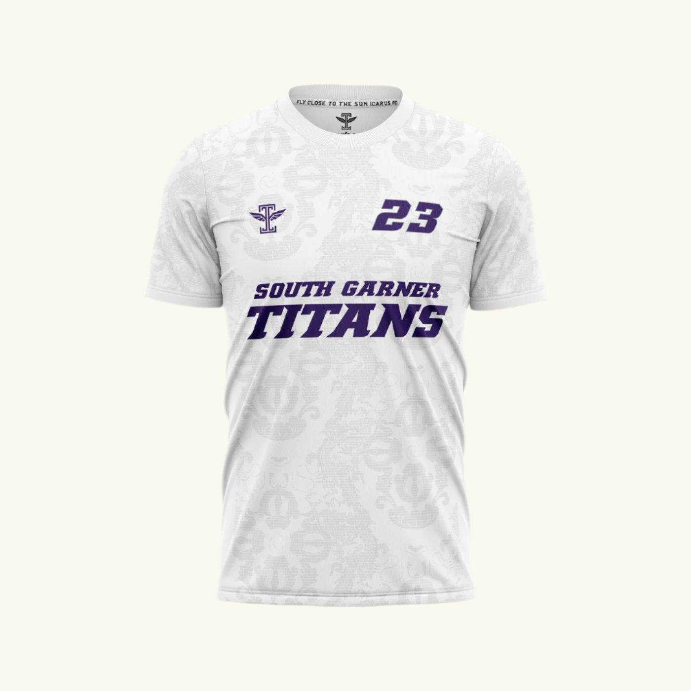 South Garner High School White Jersey 2024