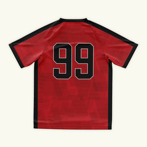 Salem Boys Club Soccer Red Jersey
