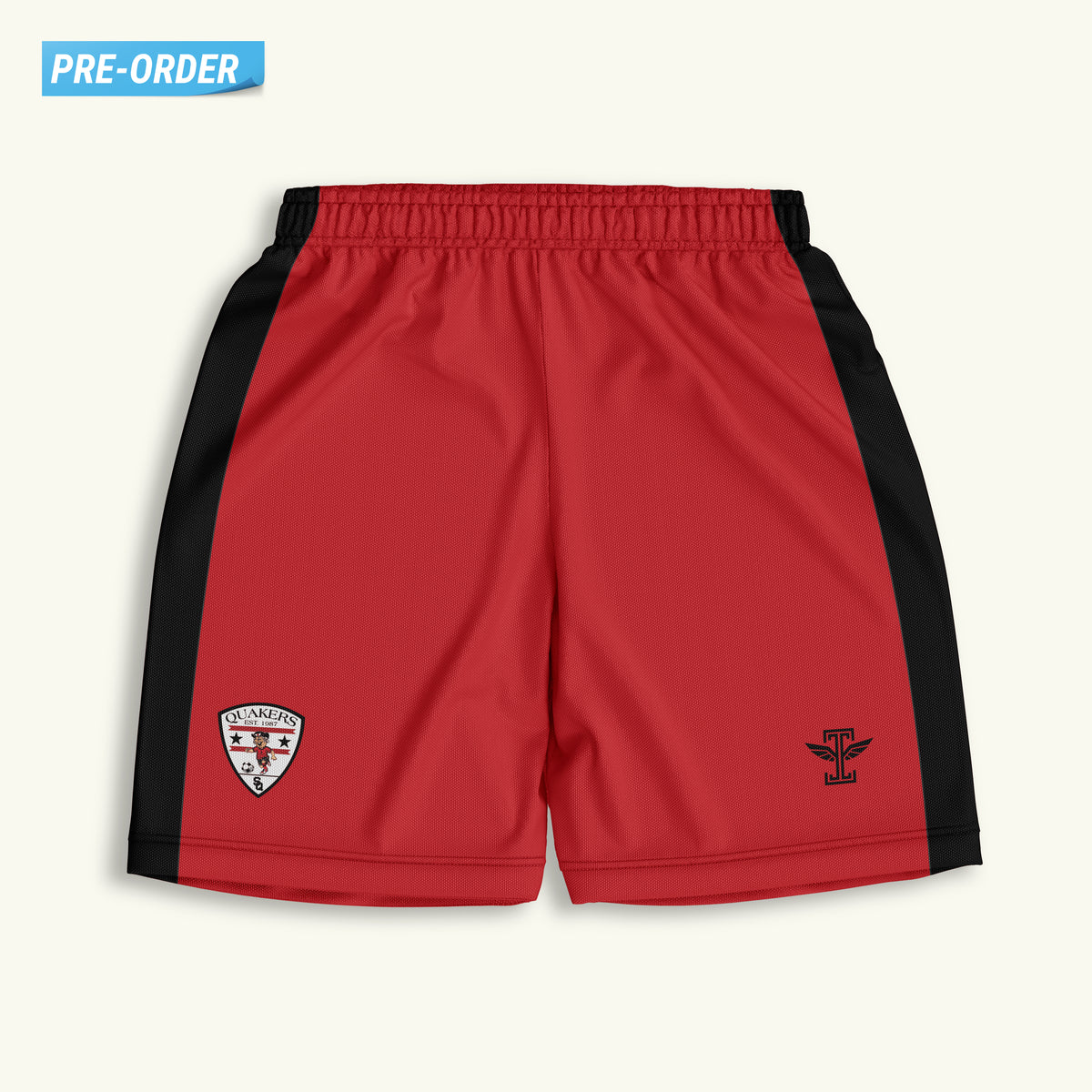 Salem Boys Club Soccer Red Shorts
