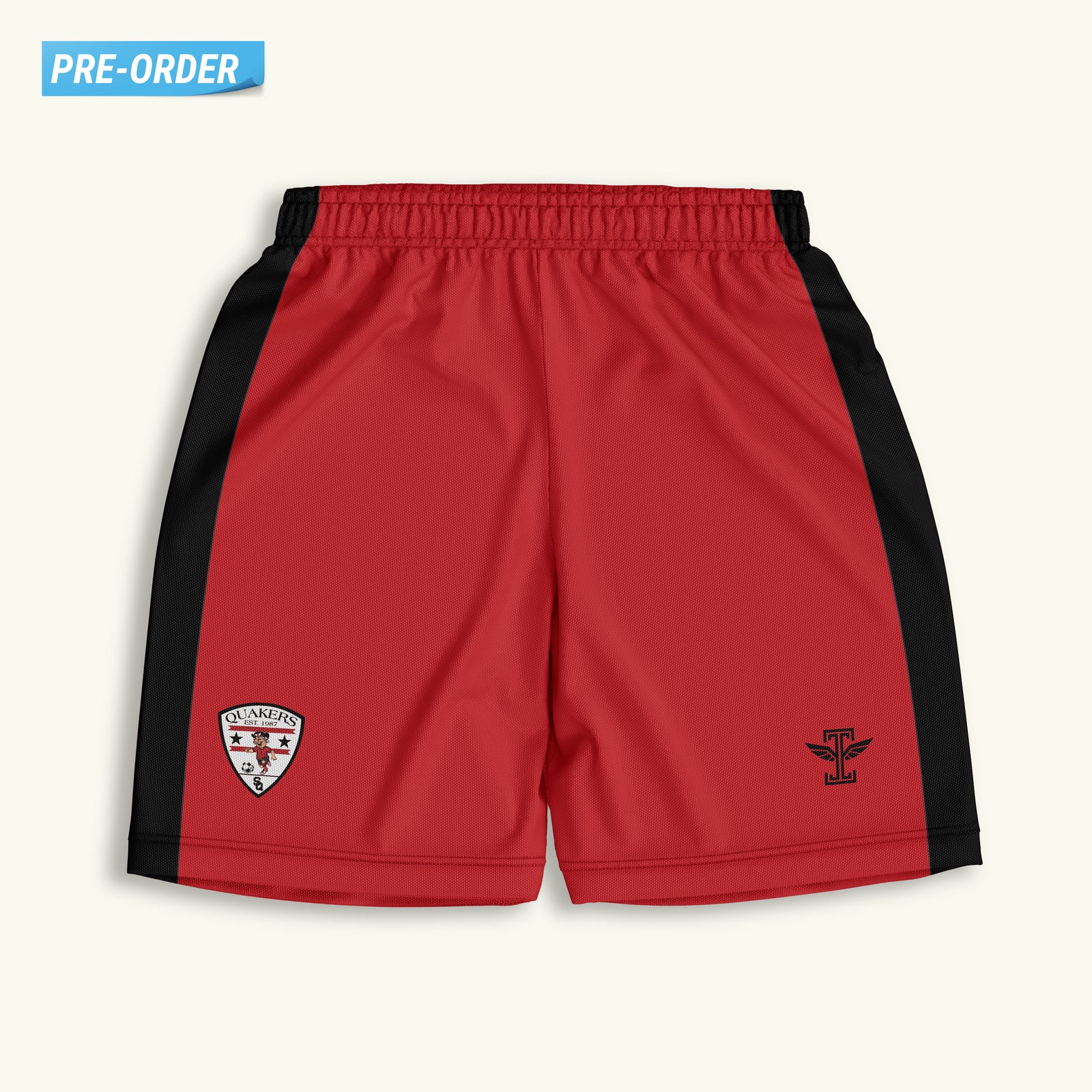 Salem Boys Club Soccer Red Shorts