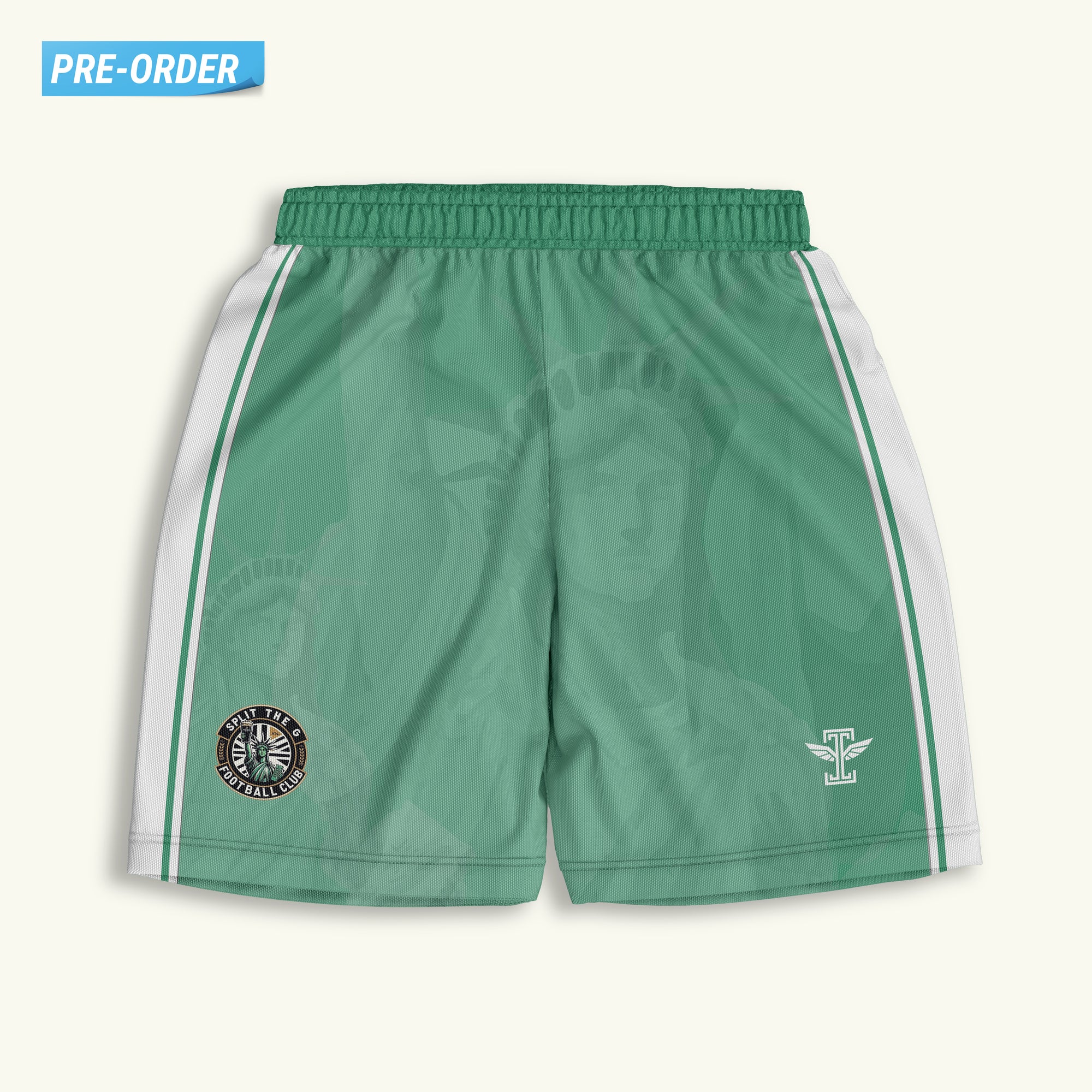 Split the G FC Green Shorts