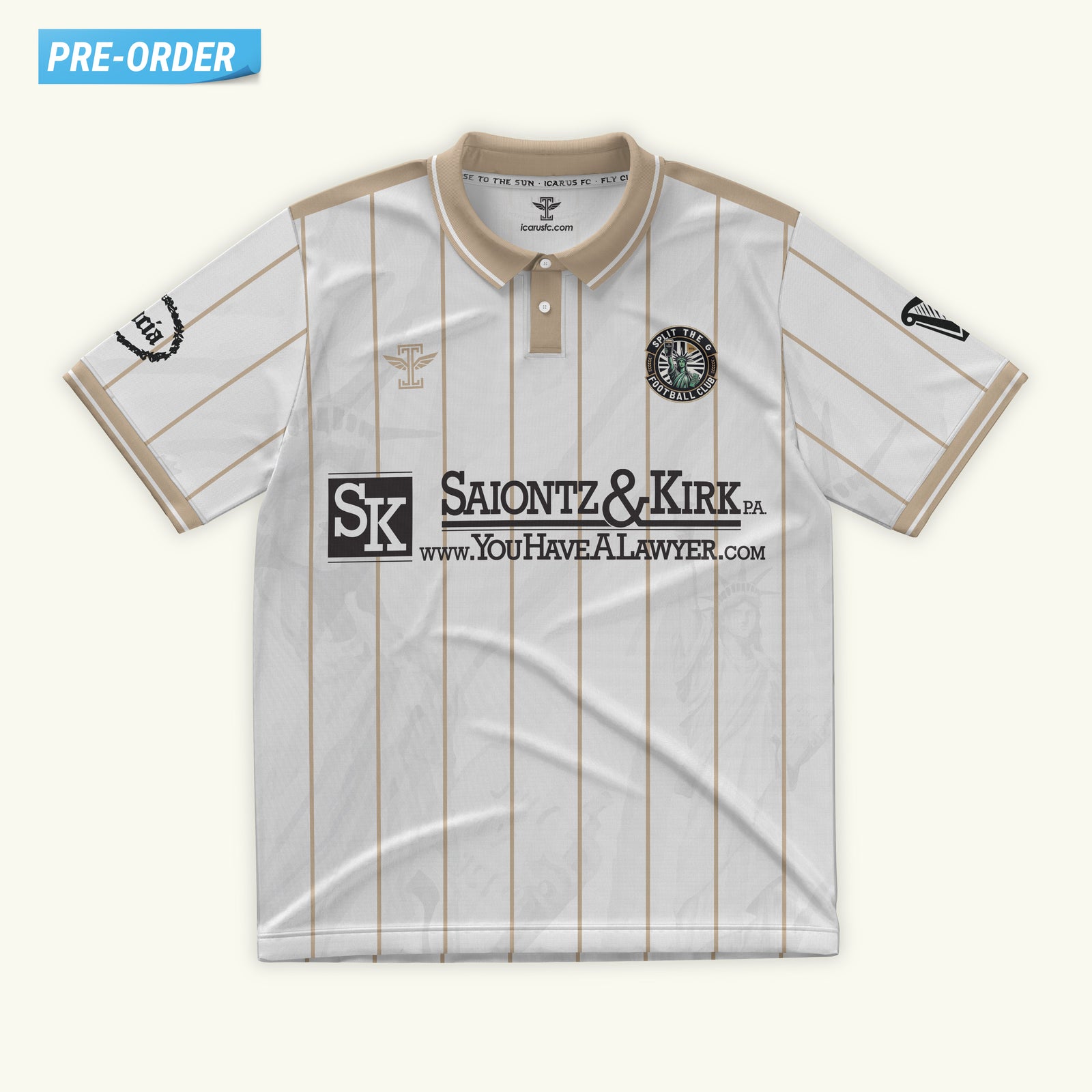 Split the G FC White Jersey