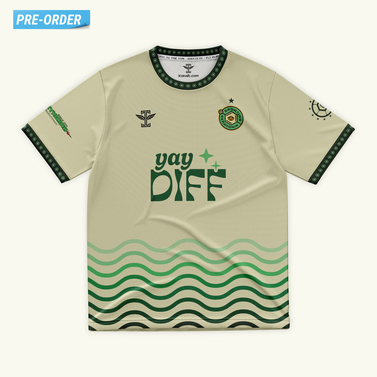 Sporting Serotonin Cream Jersey