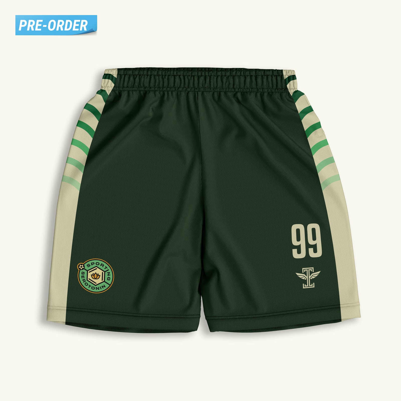 Sporting Serotonin Green Shorts