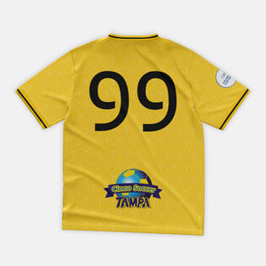 The University of Tampa Men's SC Yellow Goalkeeper Jersey