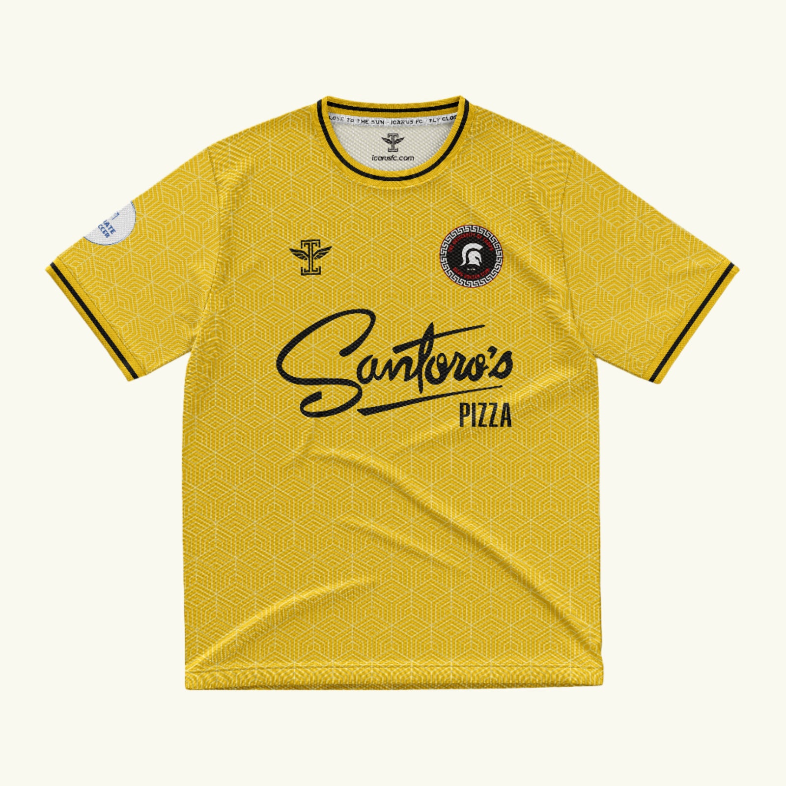 The University of Tampa Men's SC Yellow Goalkeeper Jersey