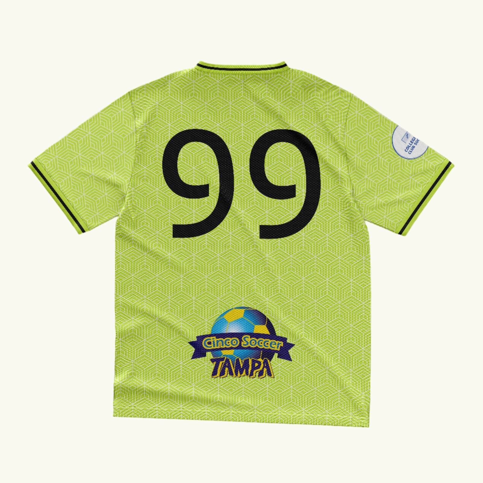 The University of Tampa Men's SC Lime Goalkeeper Jersey