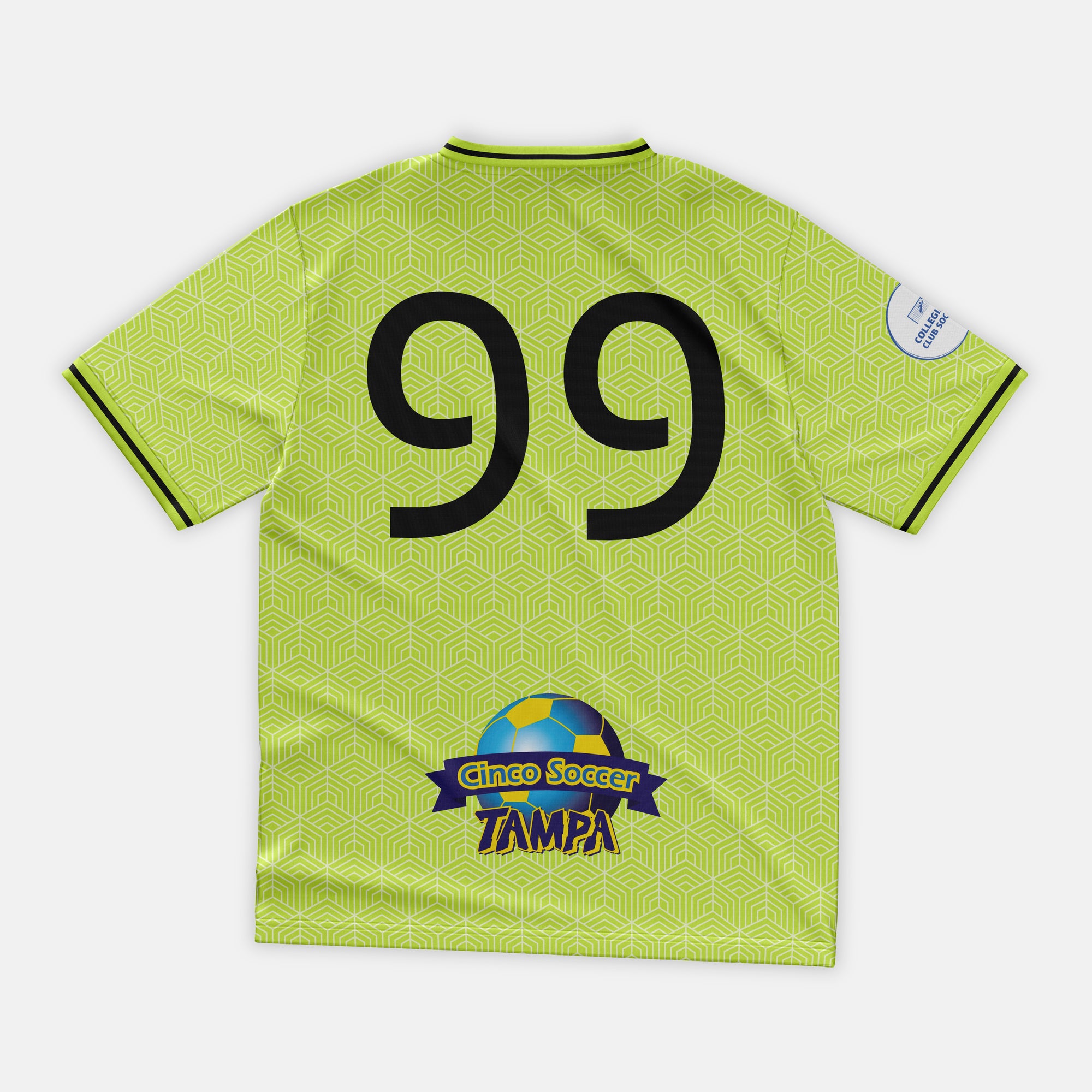 The University of Tampa Men's SC Lime Goalkeeper Jersey