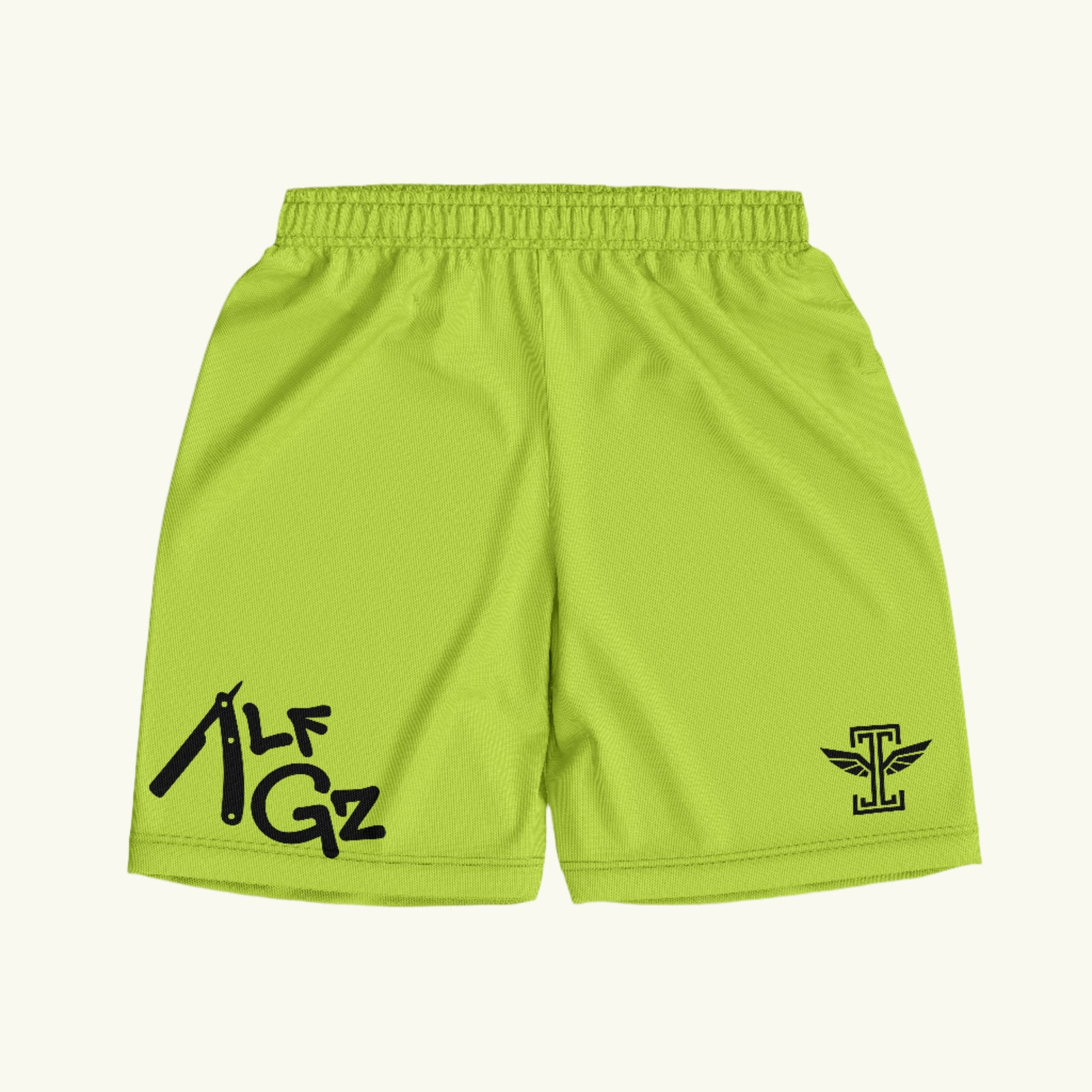 The University of Tampa Men's SC Lime Goalkeeper Shorts
