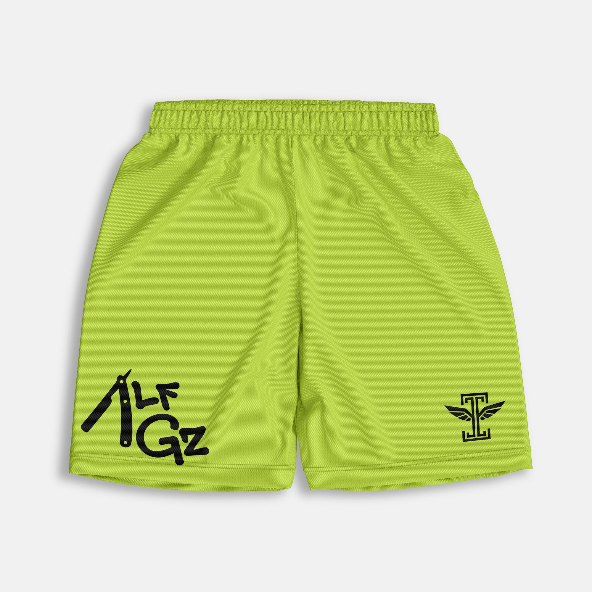 The University of Tampa Men's SC Lime Goalkeeper Shorts