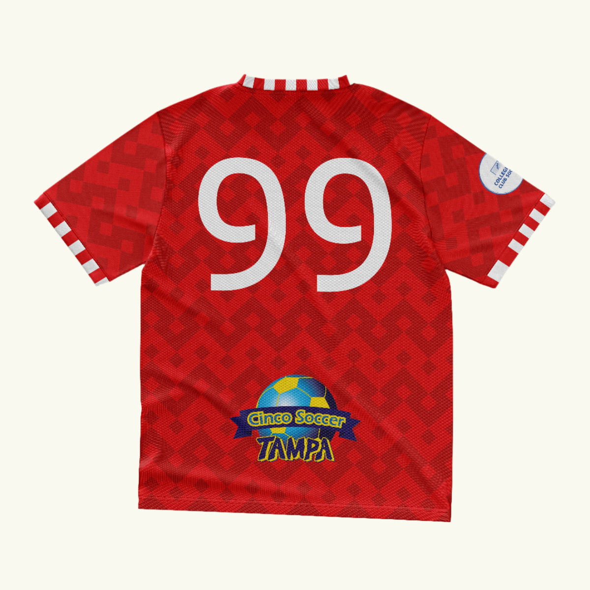 The University of Tampa Men's SC Home Jersey