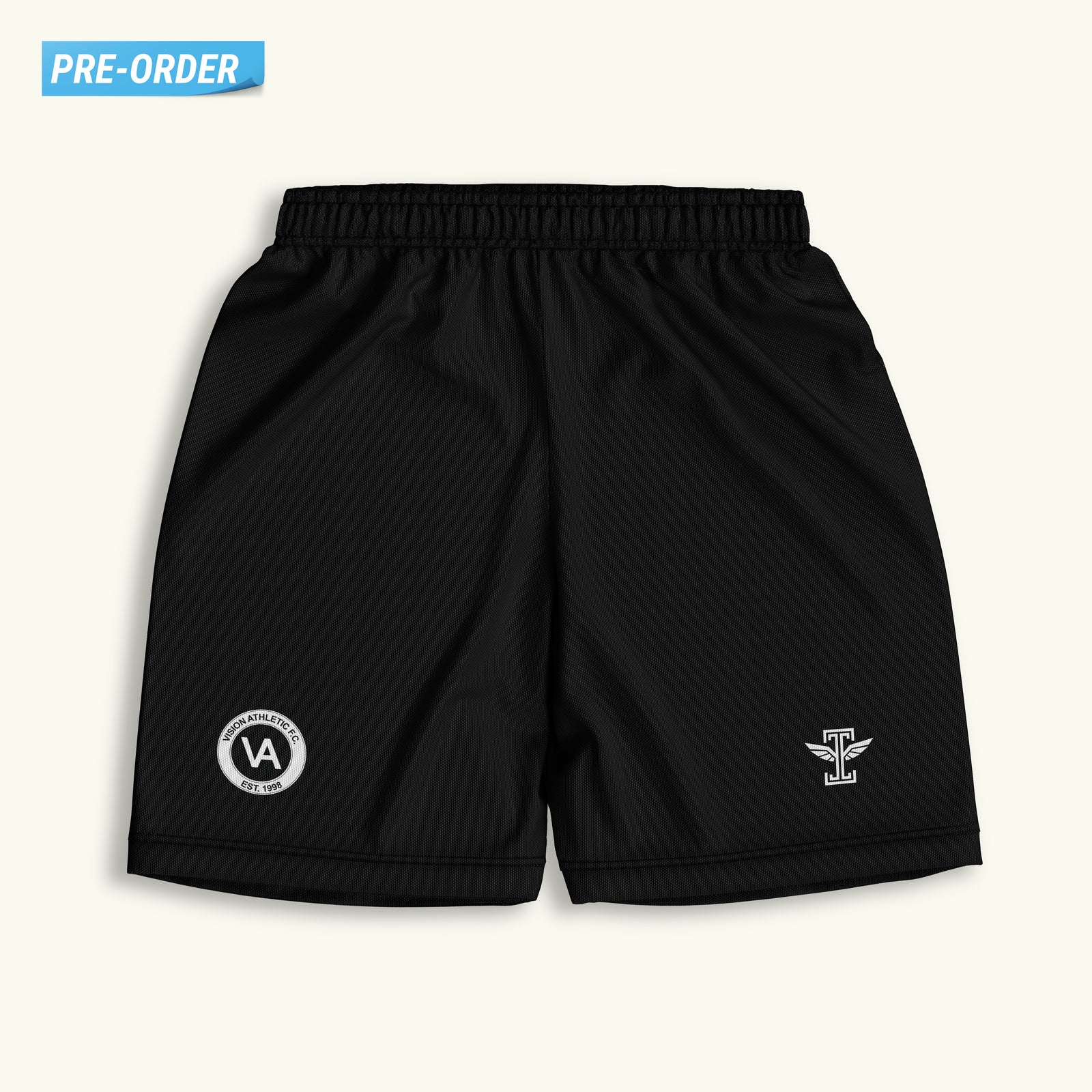 Vision Athletic Black Shorts