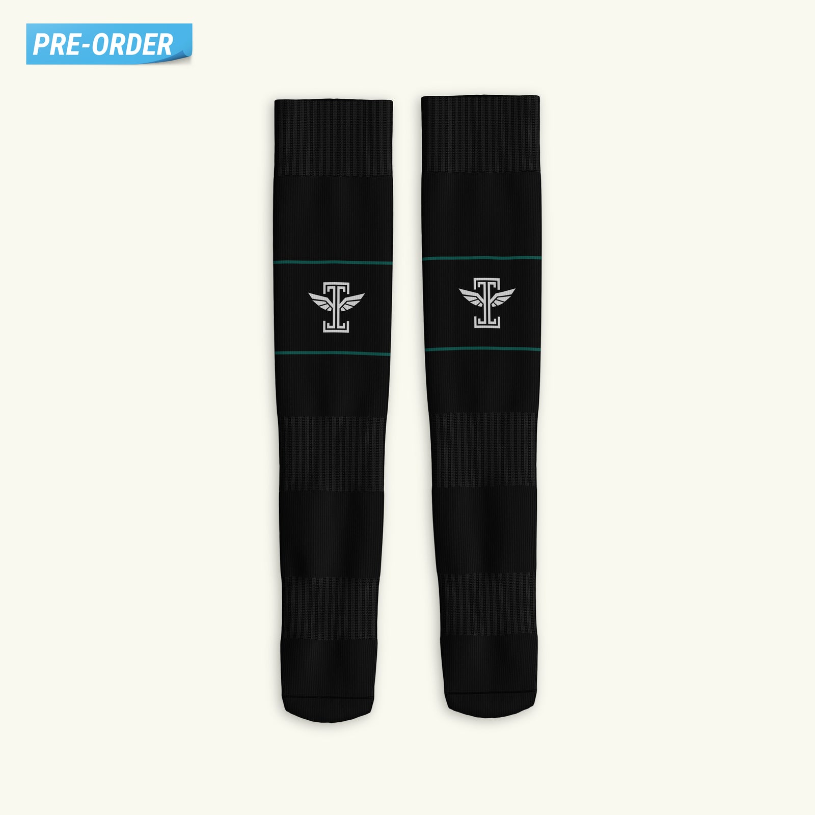 Vision Athletic Black Socks