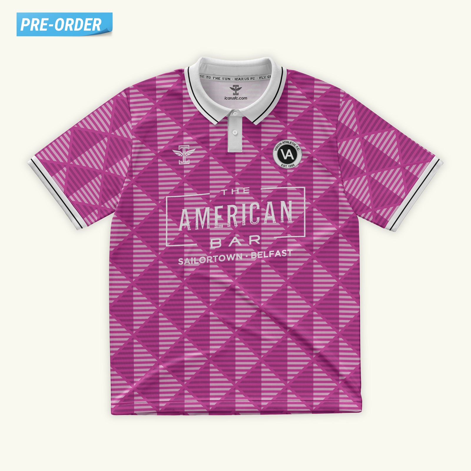 Vision Athletic Pink Jersey