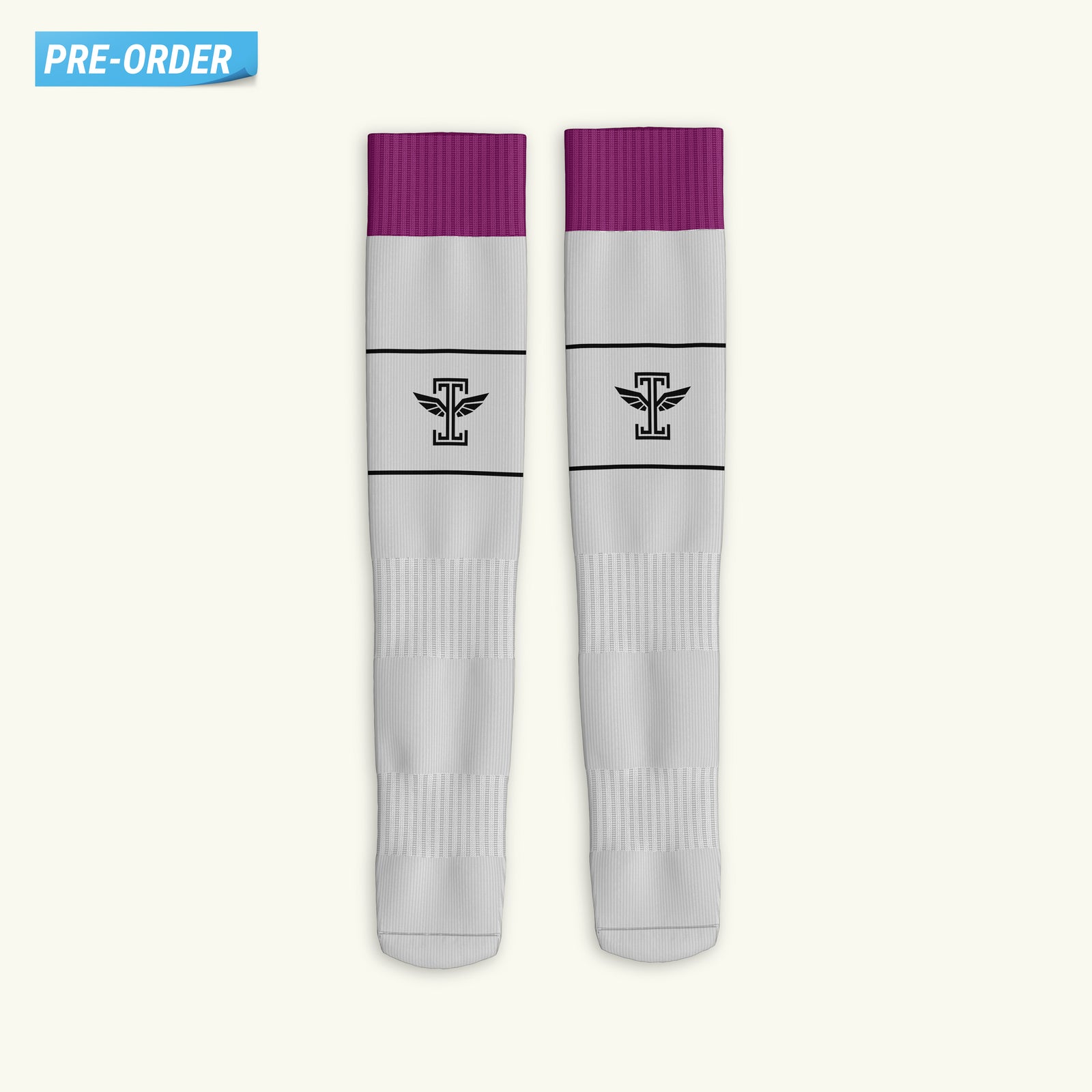 Vision Athletic White Socks