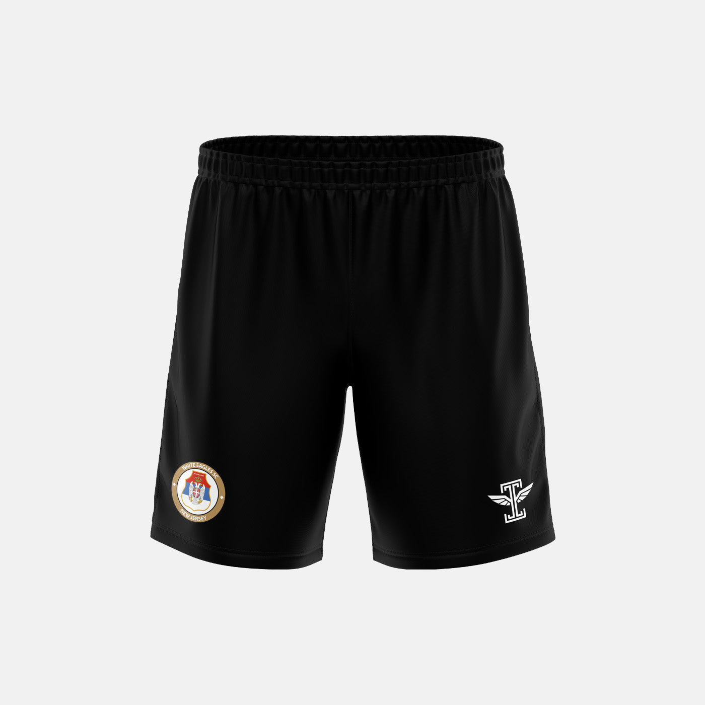 White Eagles SC Black Shorts