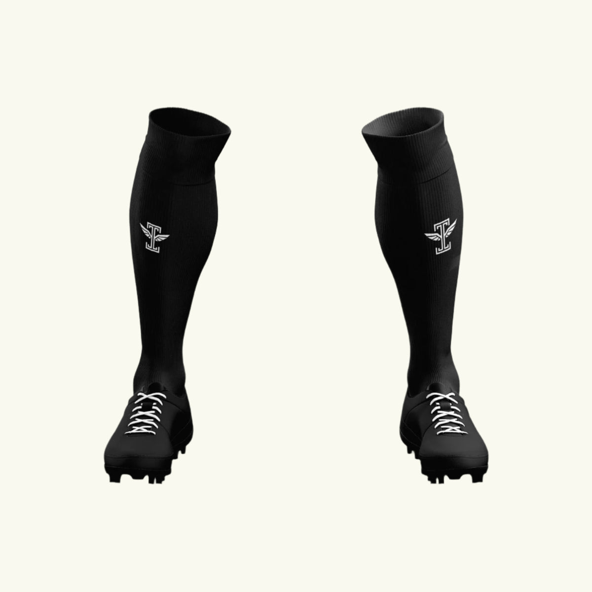 White Eagles SC Black Socks