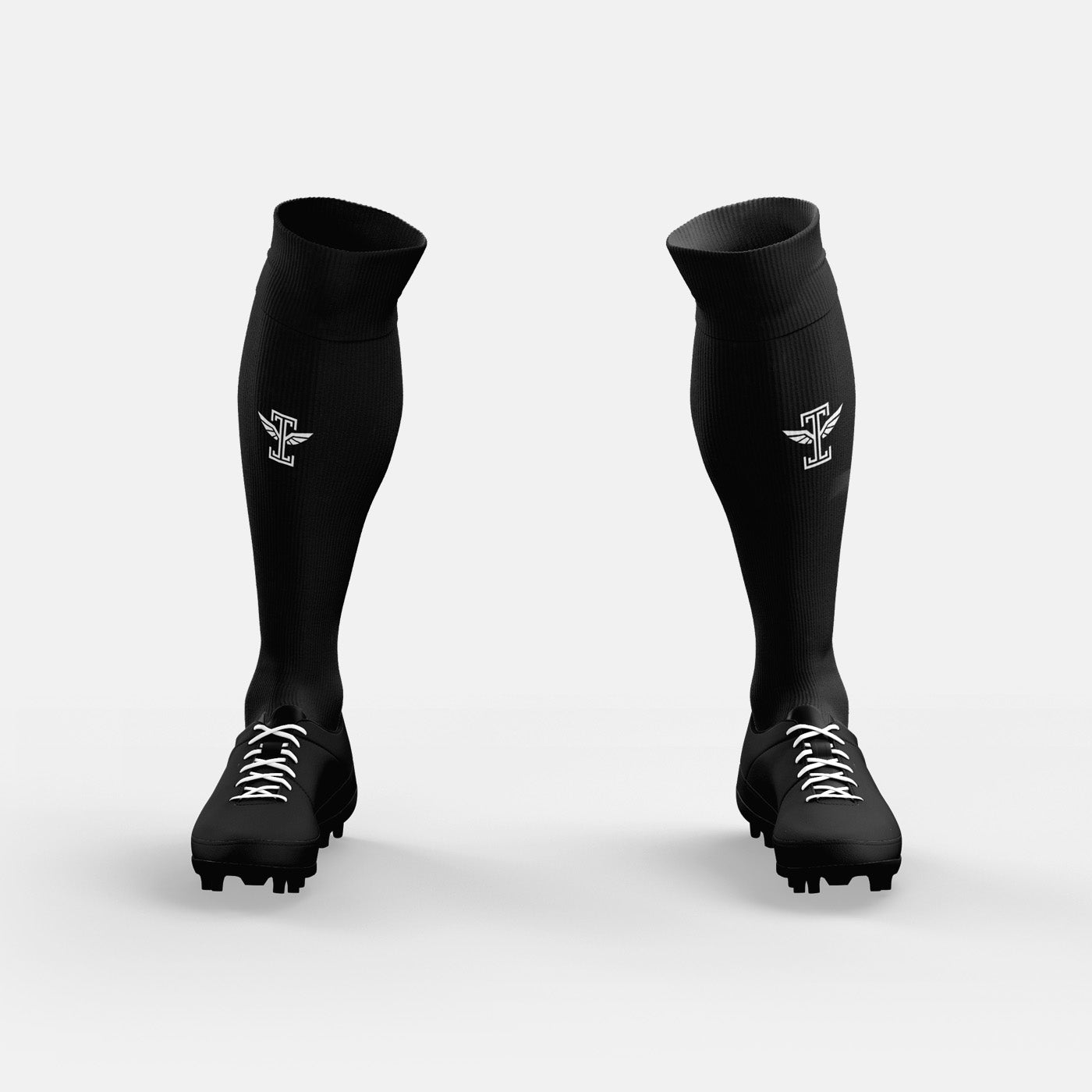 White Eagles SC Black Socks