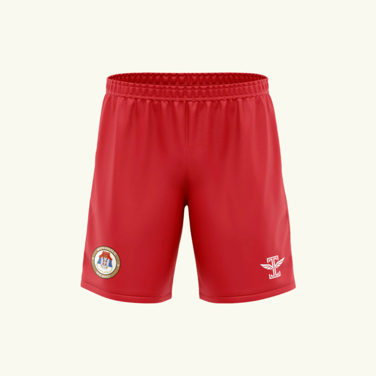 White Eagles SC Red Shorts