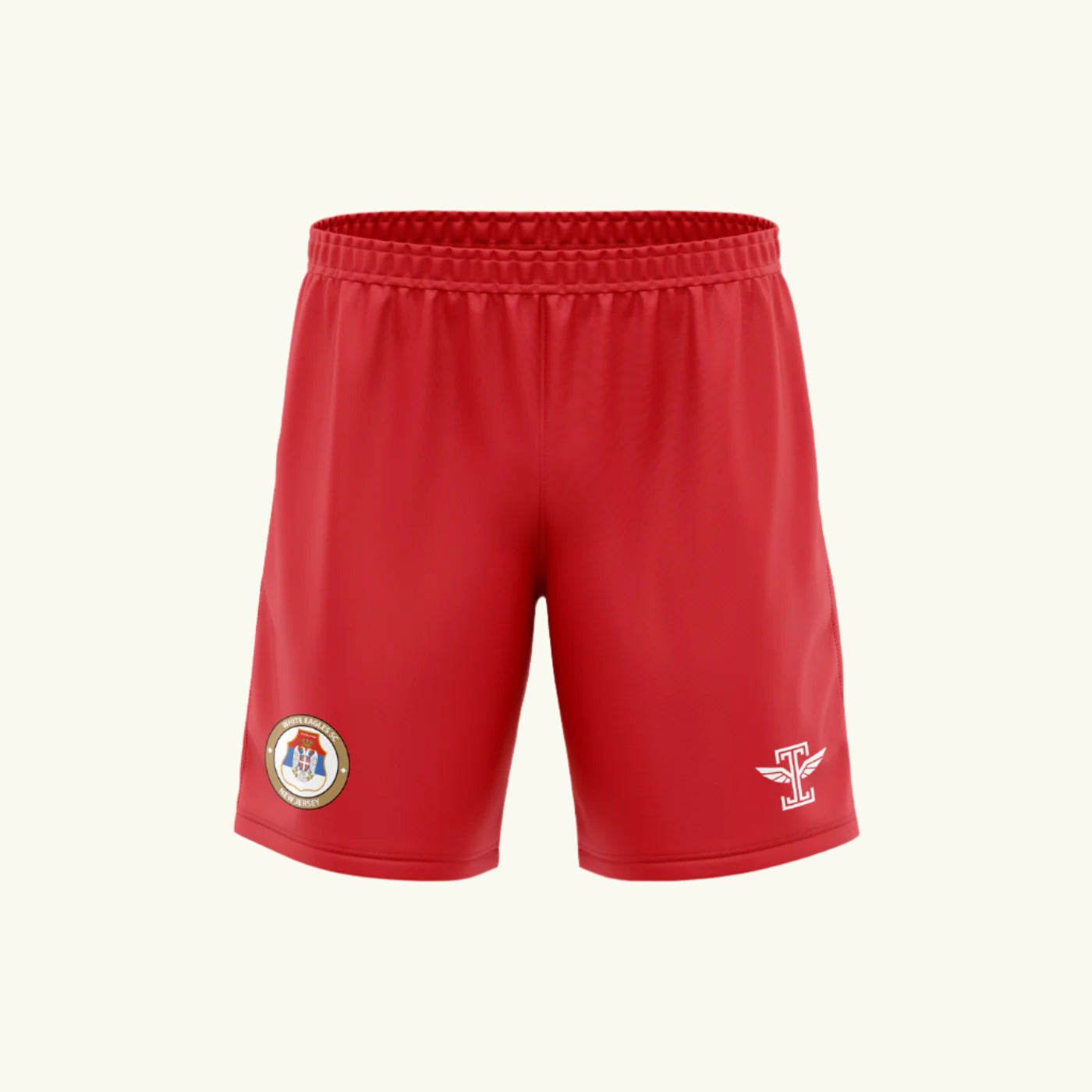 White Eagles SC Red Shorts