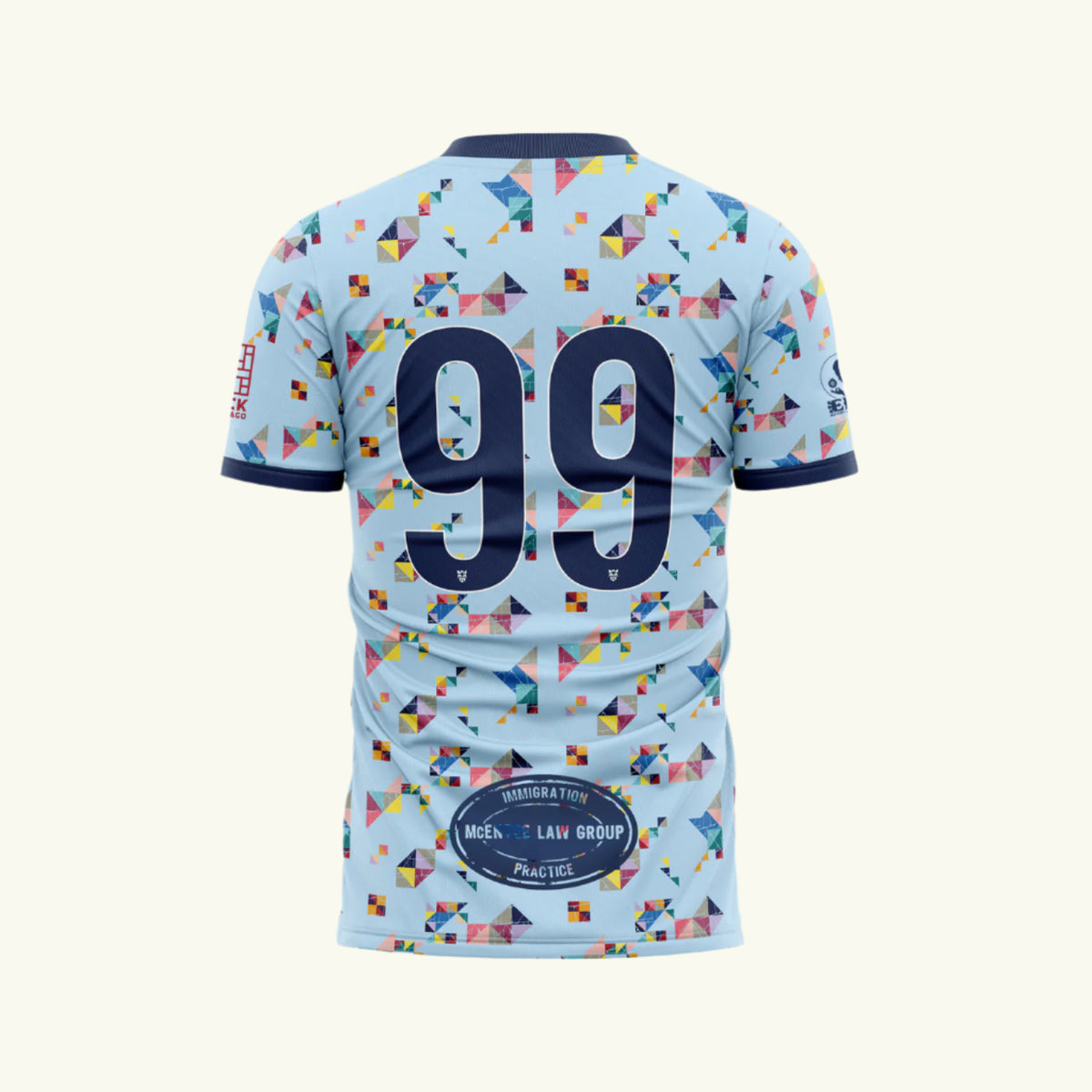 Edgewater Castle FC Women's Blue Goalkeeper Jersey