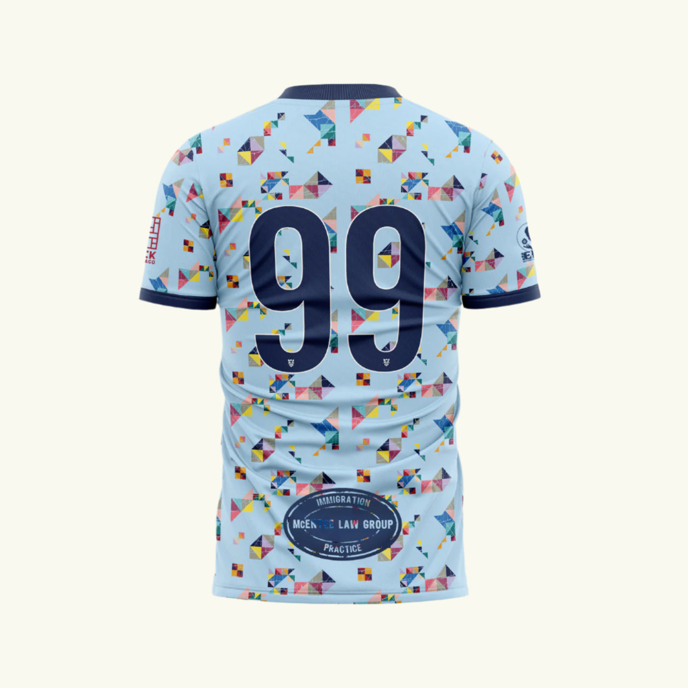 Edgewater Castle FC Women's Blue Goalkeeper Jersey