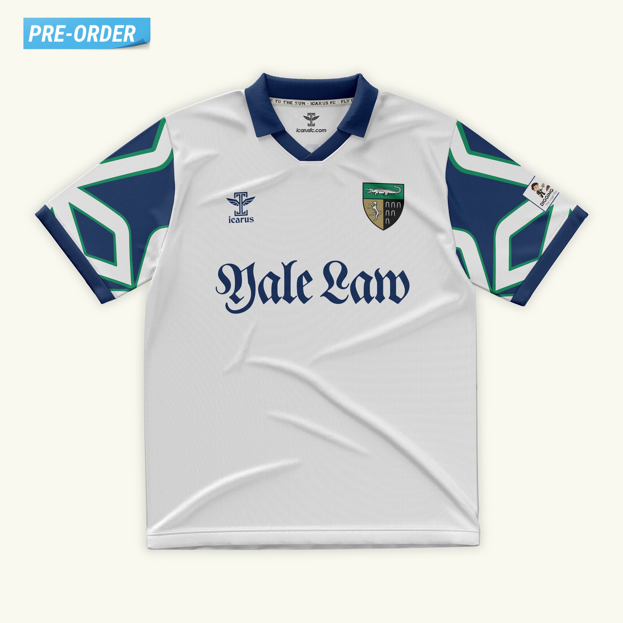 Yale Law White Jersey