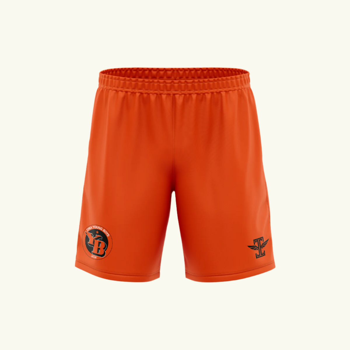DMA Young Boys Orange Shorts