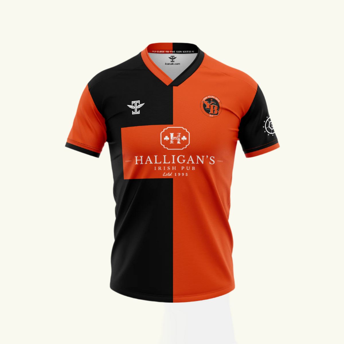 DMA Young Boys Orange Jersey
