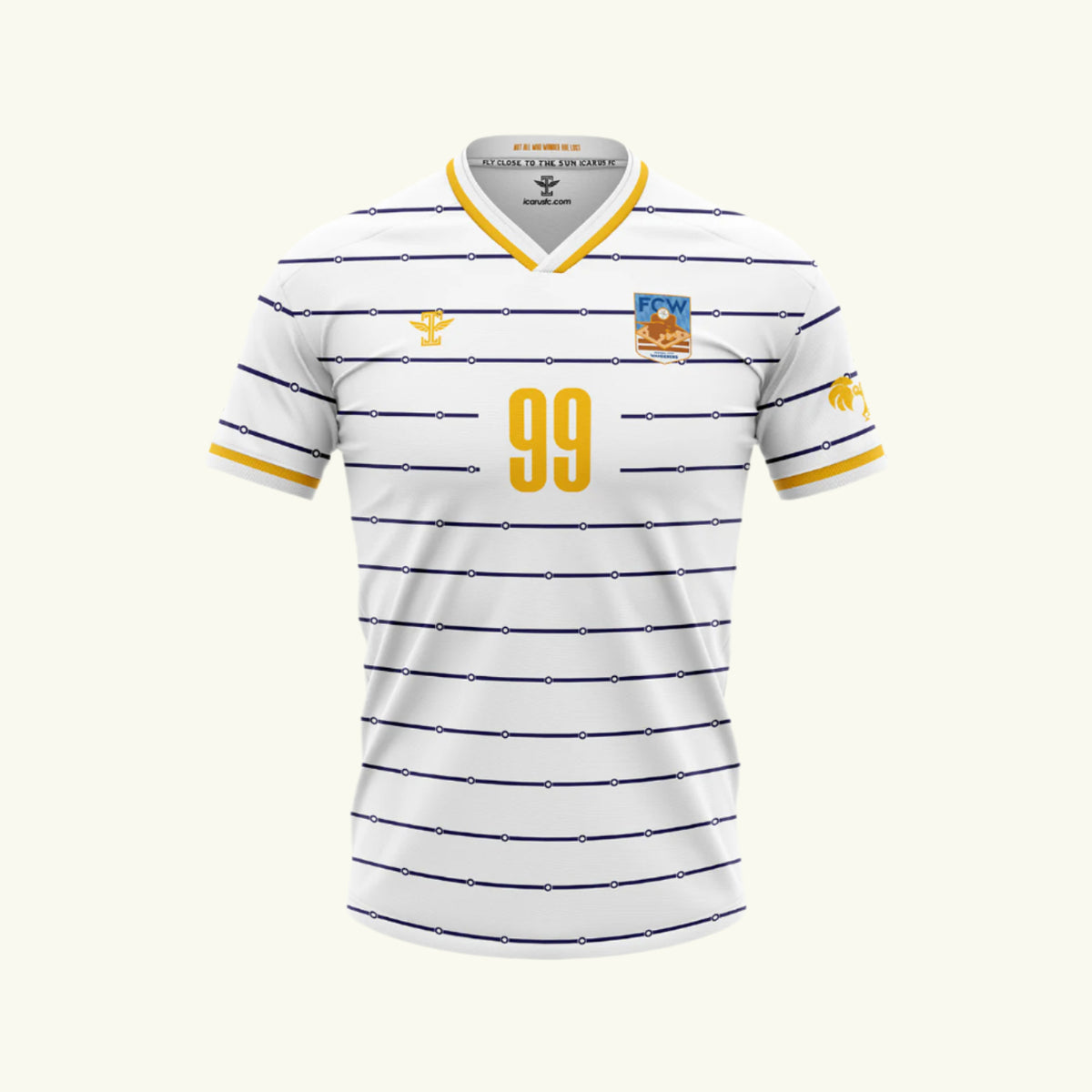 Federal City Wanderers White Jersey