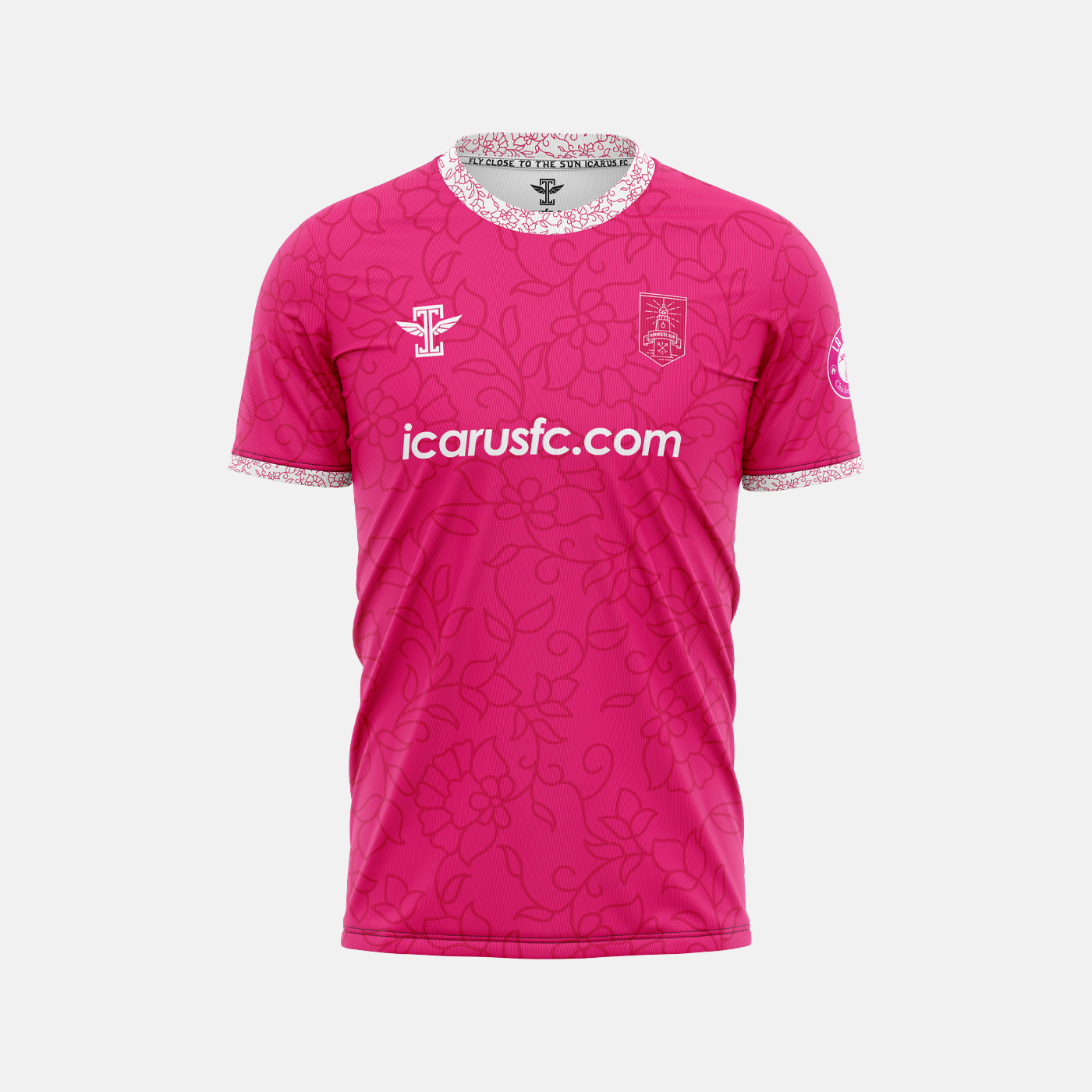 Monmouth Light FC Pink Goalkeeper Jersey - Icarus Football