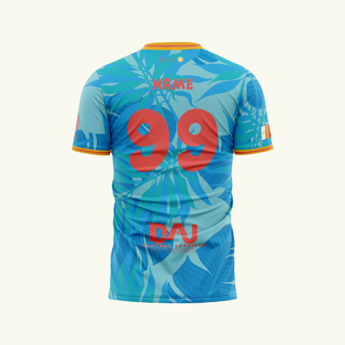 Palm Beach Breakers Home Jersey Icarus Football